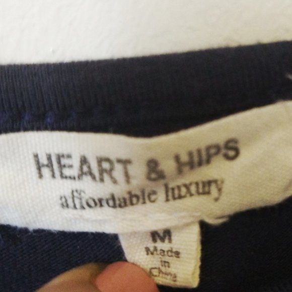 Heart & Hips Long Sleeved Crop Top Size Med - Picture 4 of 6